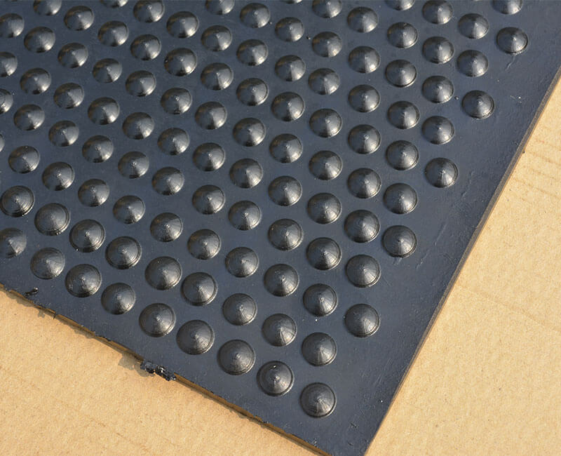 Pebble Grooved Rubber Mat