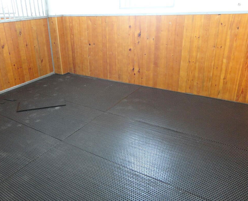 Pebble Grooved Rubber Mat