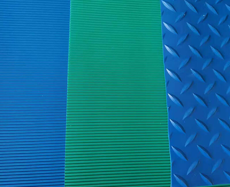 Fine Ribbed Rubber Flooring