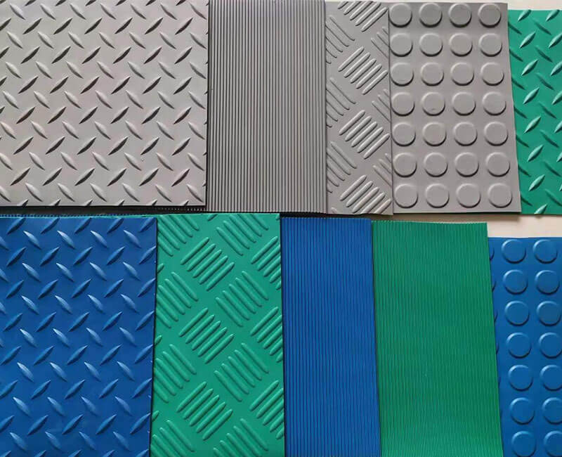 Fine Ribbed Rubber Flooring