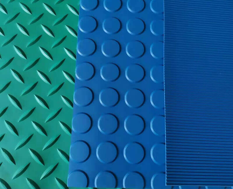 Round Dot Rubber Flooring